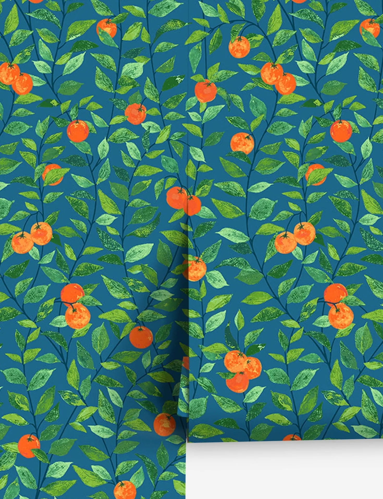 Orange Crush Peel + Stick Wallpaper