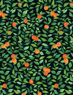Orange Crush Peel + Stick Wallpaper