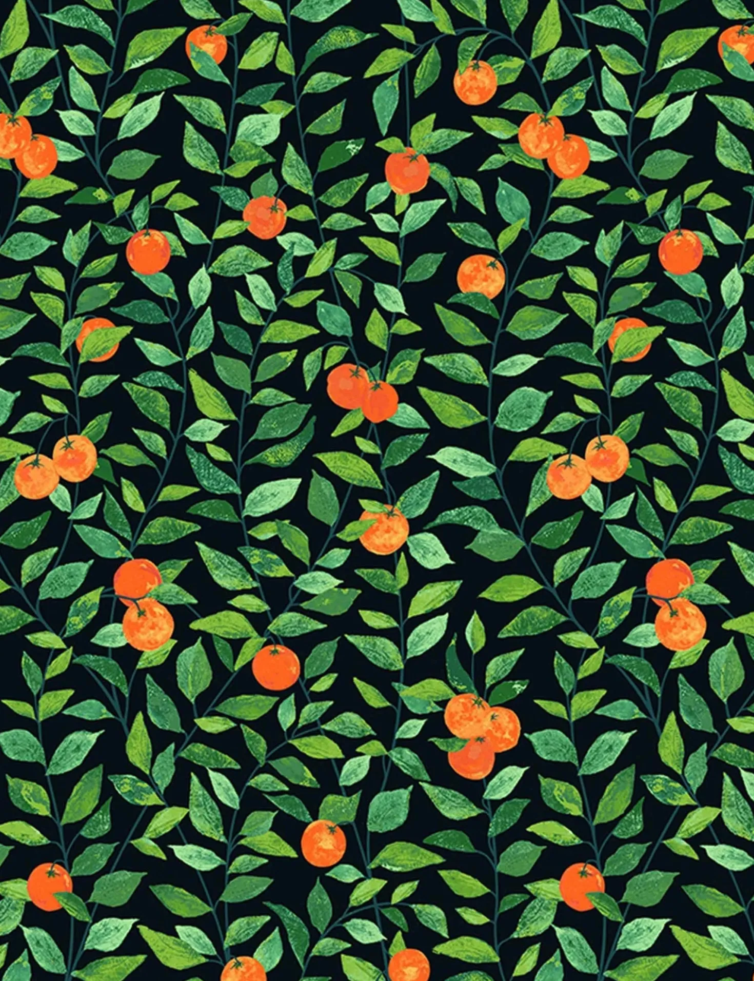 Orange Crush Peel + Stick Wallpaper