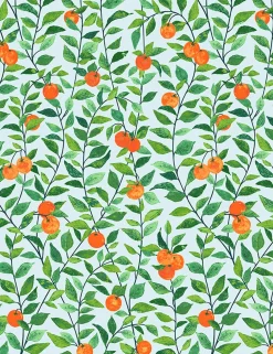 Orange Crush Peel + Stick Wallpaper