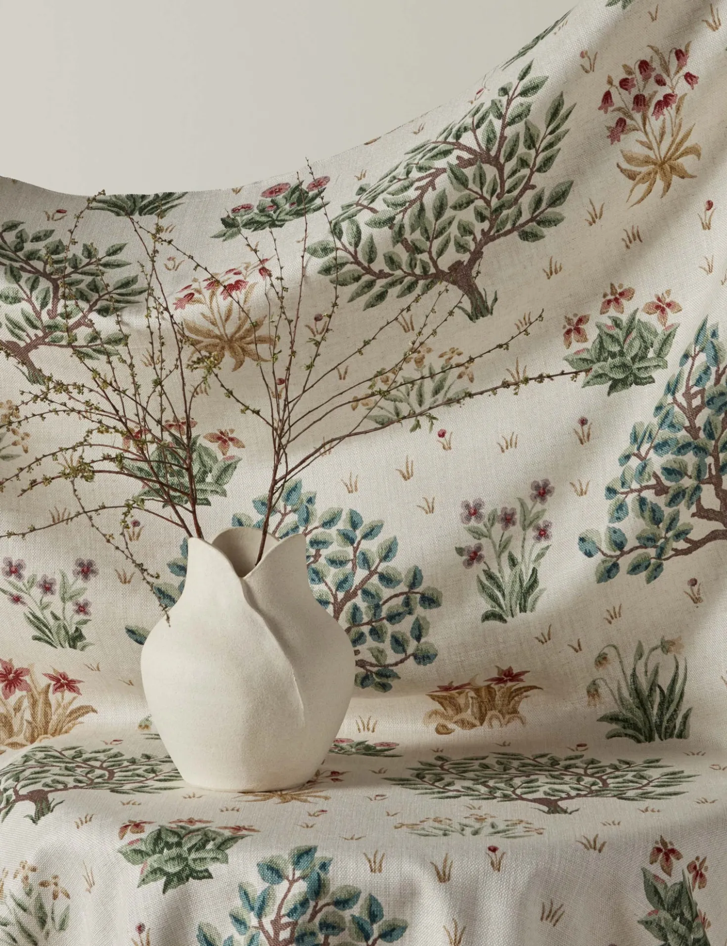 Orchard Viscose Fabric by Morris & Co.