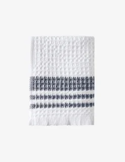 Organic Belgian Waffle Hand Towels (Set of 2) by Mungo