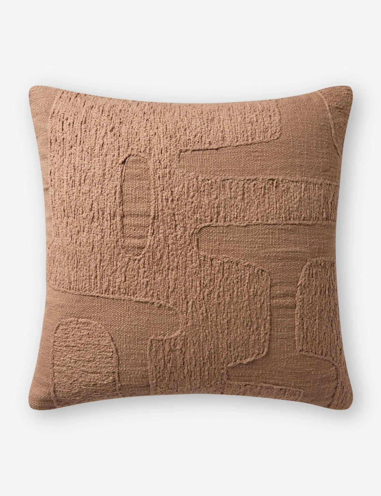 Organic Embroidered Pillow by Brigette Romanek x Loloi
