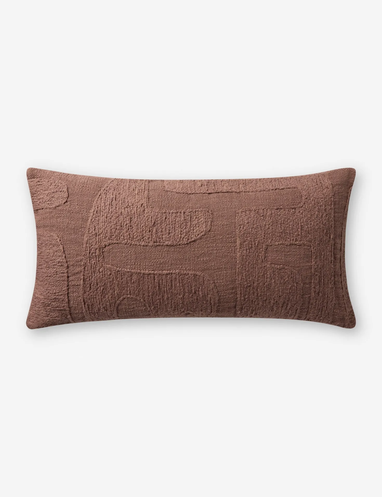 Organic Embroidered Pillow by Brigette Romanek x Loloi