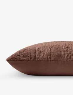 Organic Embroidered Pillow by Brigette Romanek x Loloi
