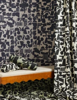 Organic Shapes Wallpaper by Sarah Sherman Samuel