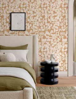 Organic Shapes Wallpaper by Sarah Sherman Samuel