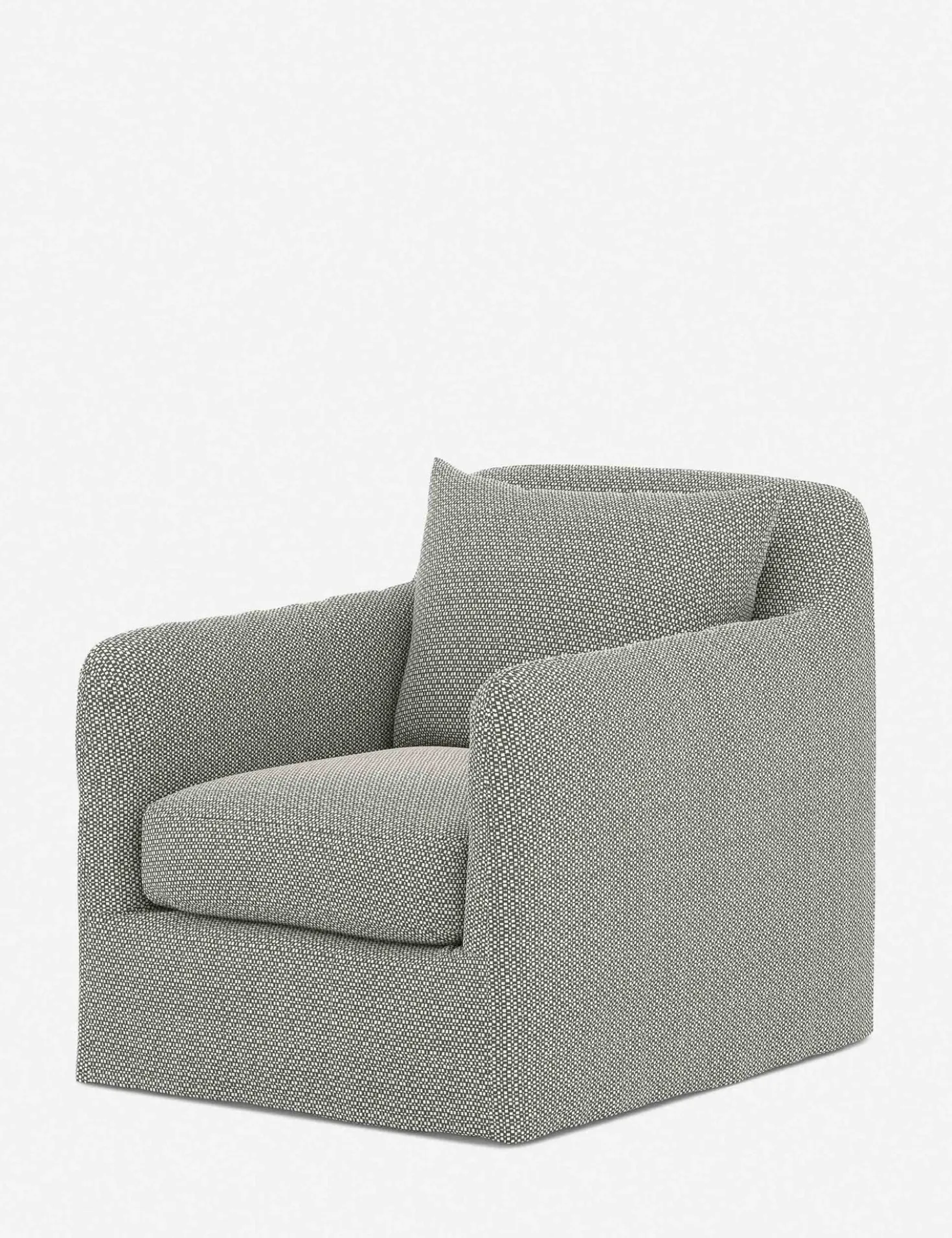 Orlena Outdoor Swivel Chair