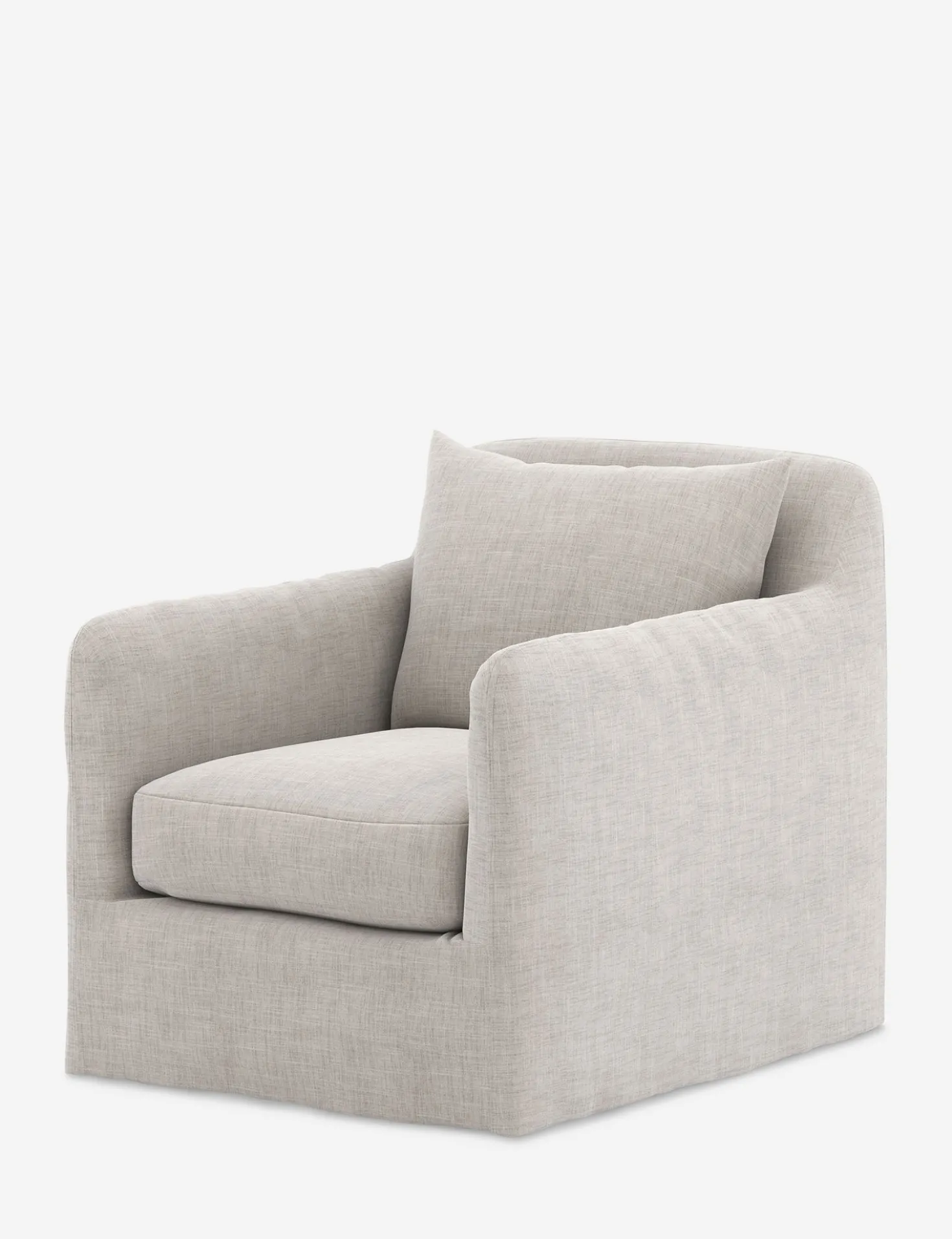 Orlena Outdoor Swivel Chair