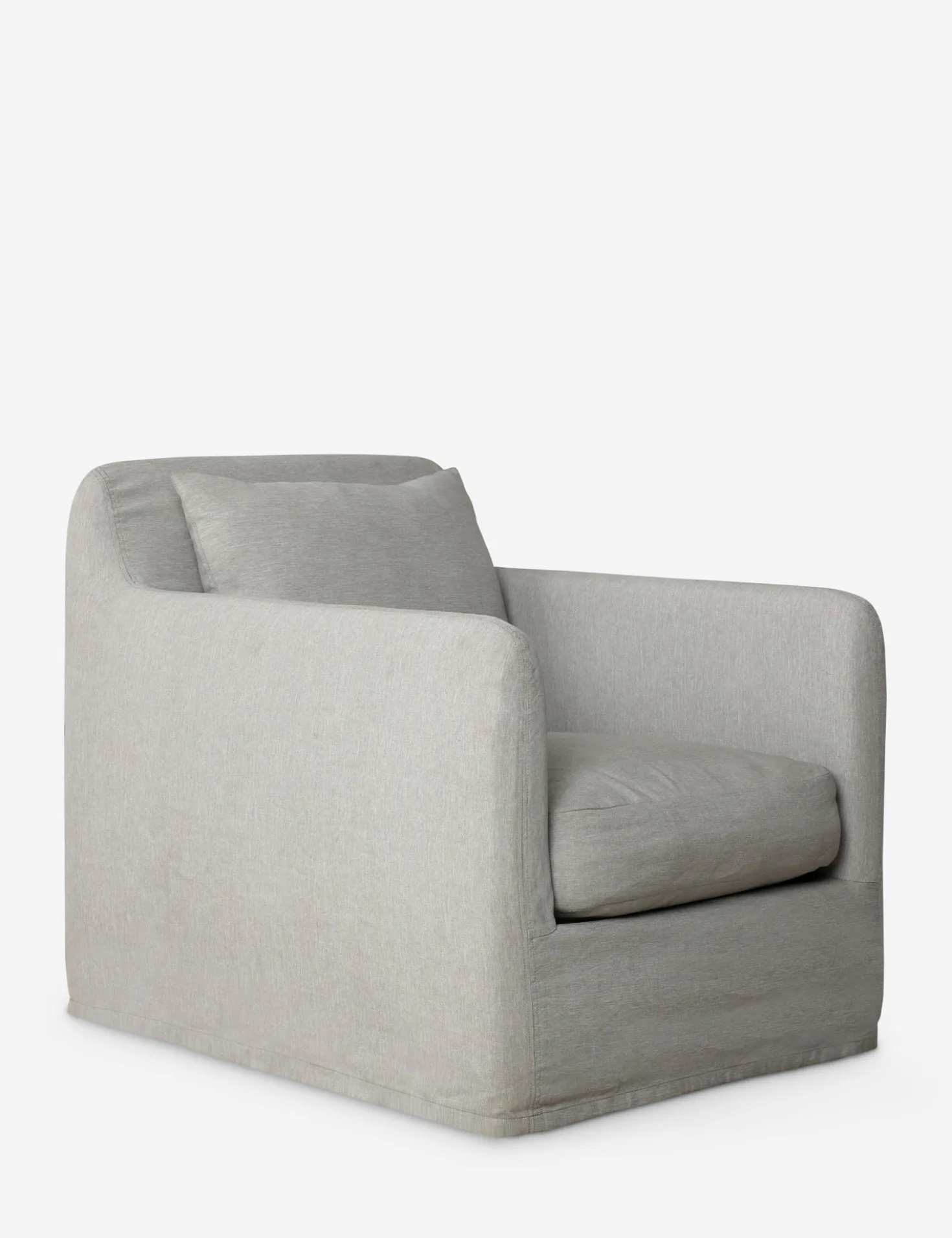 Orlena Outdoor Swivel Chair