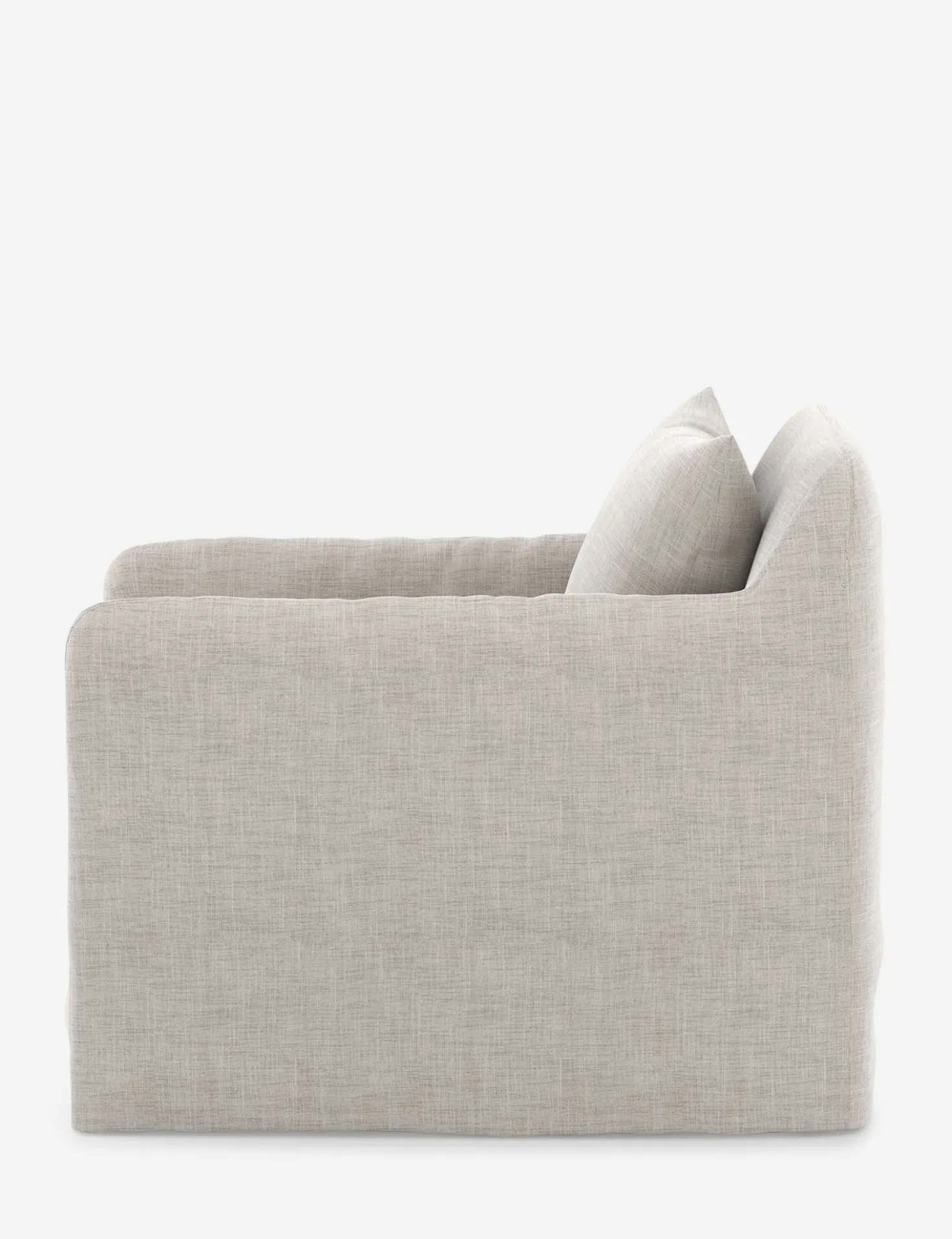 Orlena Outdoor Swivel Chair