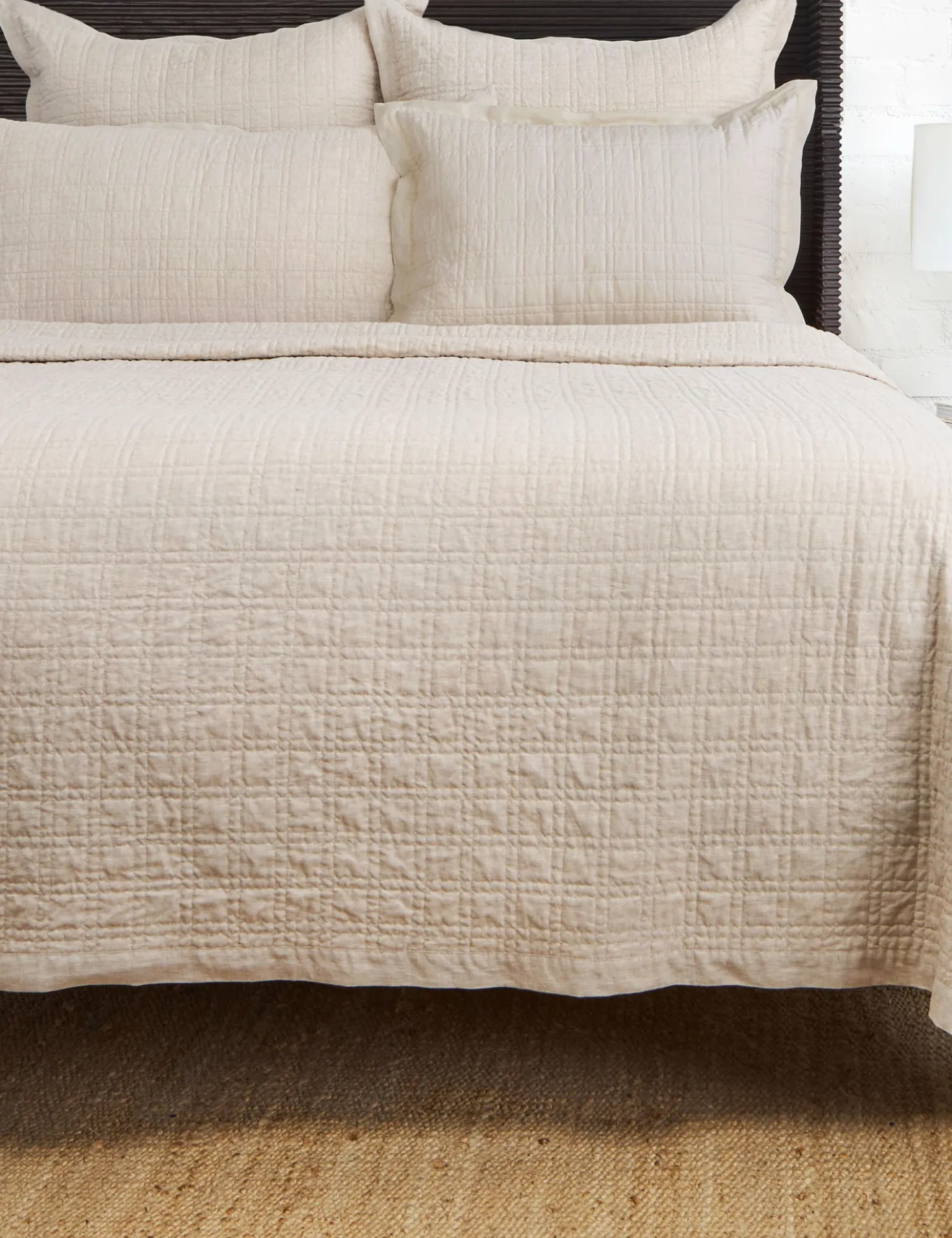 Owen Linen Cotton Coverlet by Pom Pom at Home