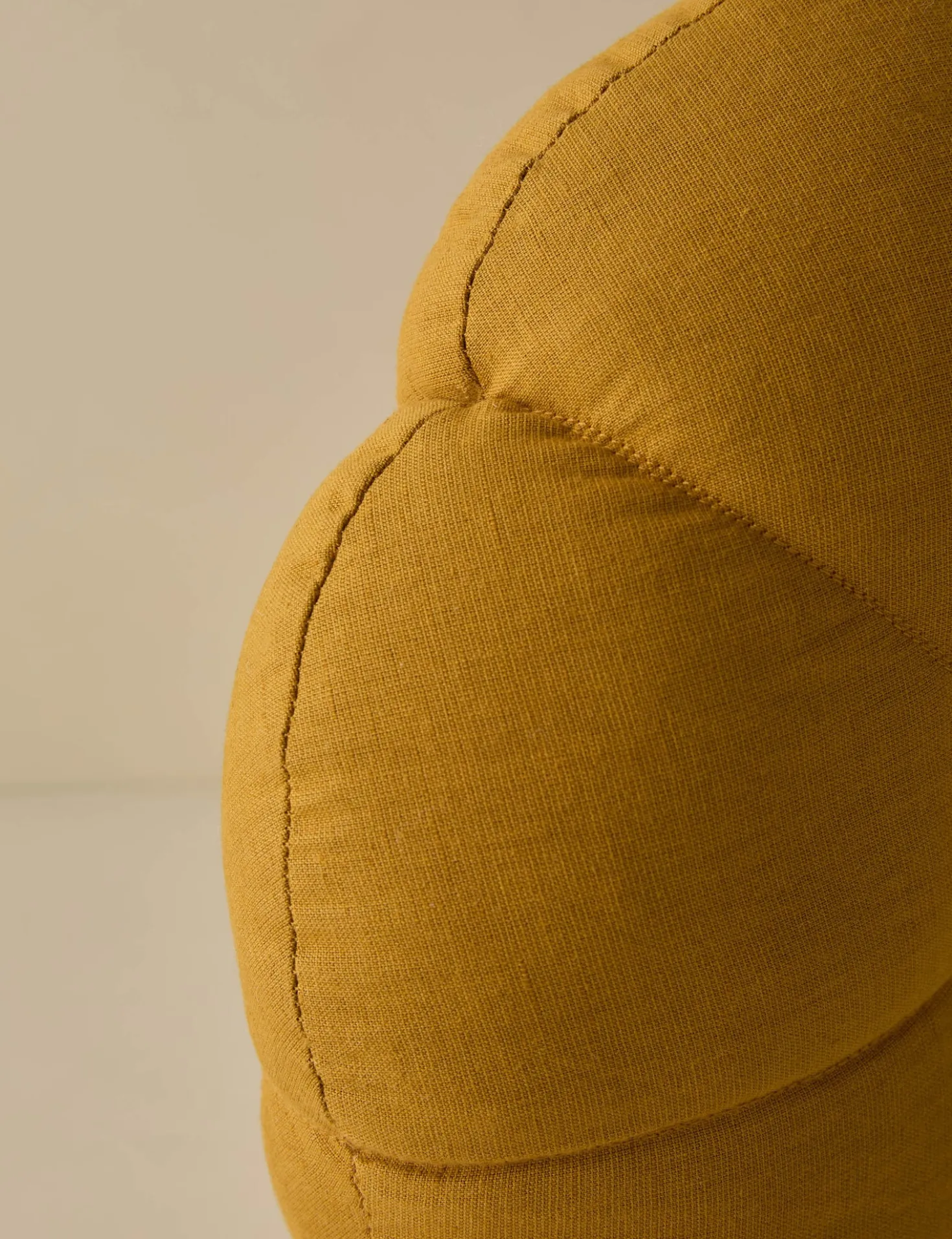 Padou Linen Cotton Round Pillow