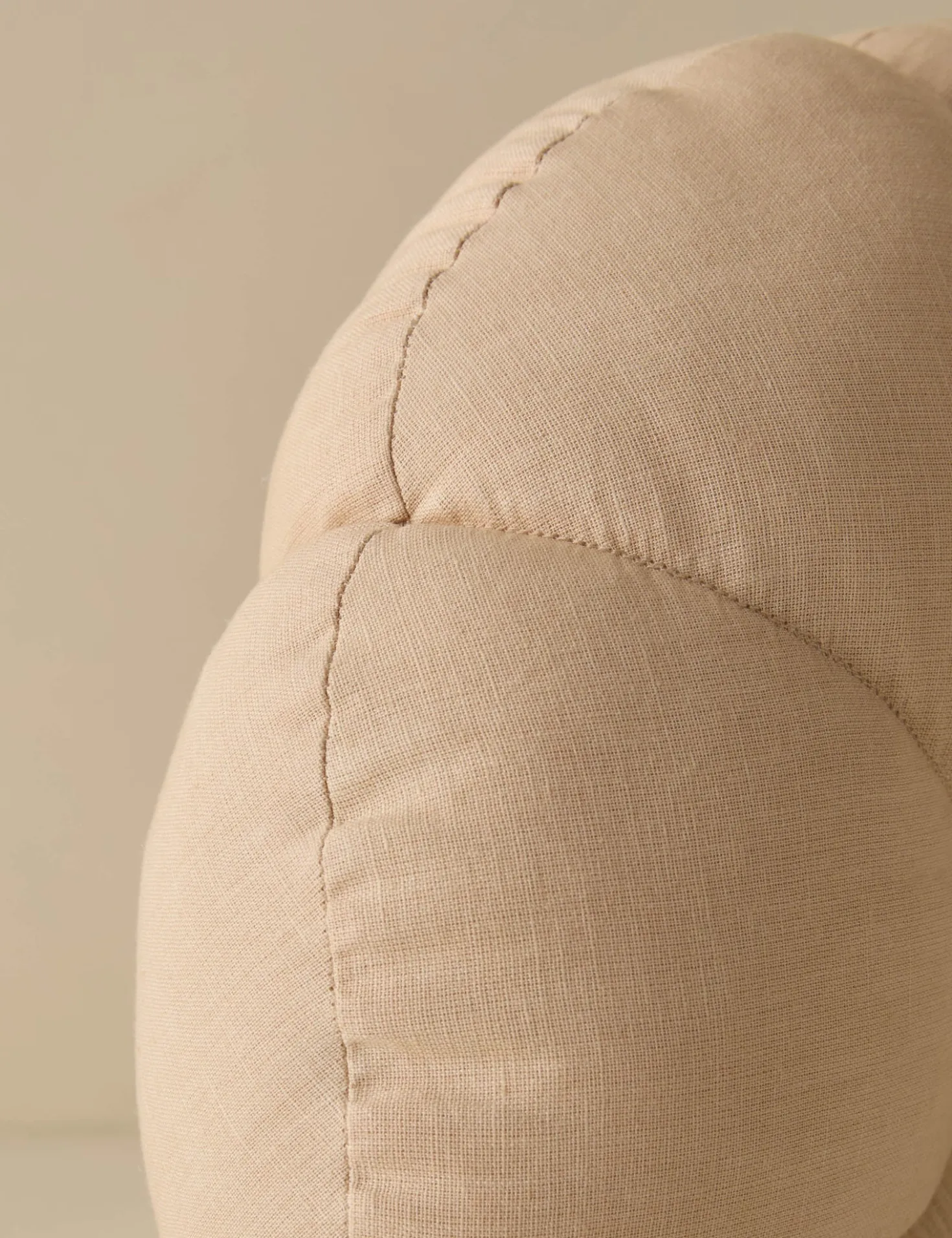 Padou Linen Cotton Round Pillow
