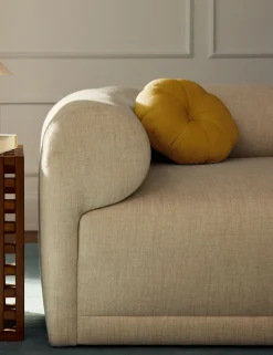 Padou Linen Cotton Round Pillow