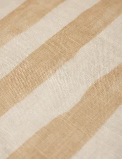 Painterly Stripe Linen Fabric by Sarah Sherman Samuel