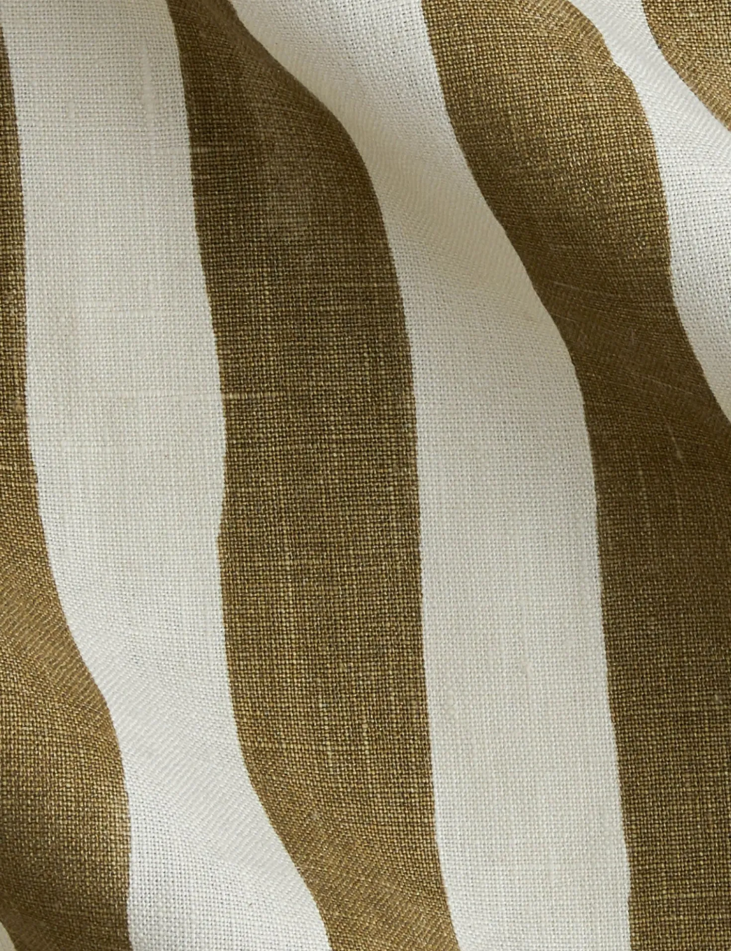 Painterly Stripe Linen Fabric by Sarah Sherman Samuel