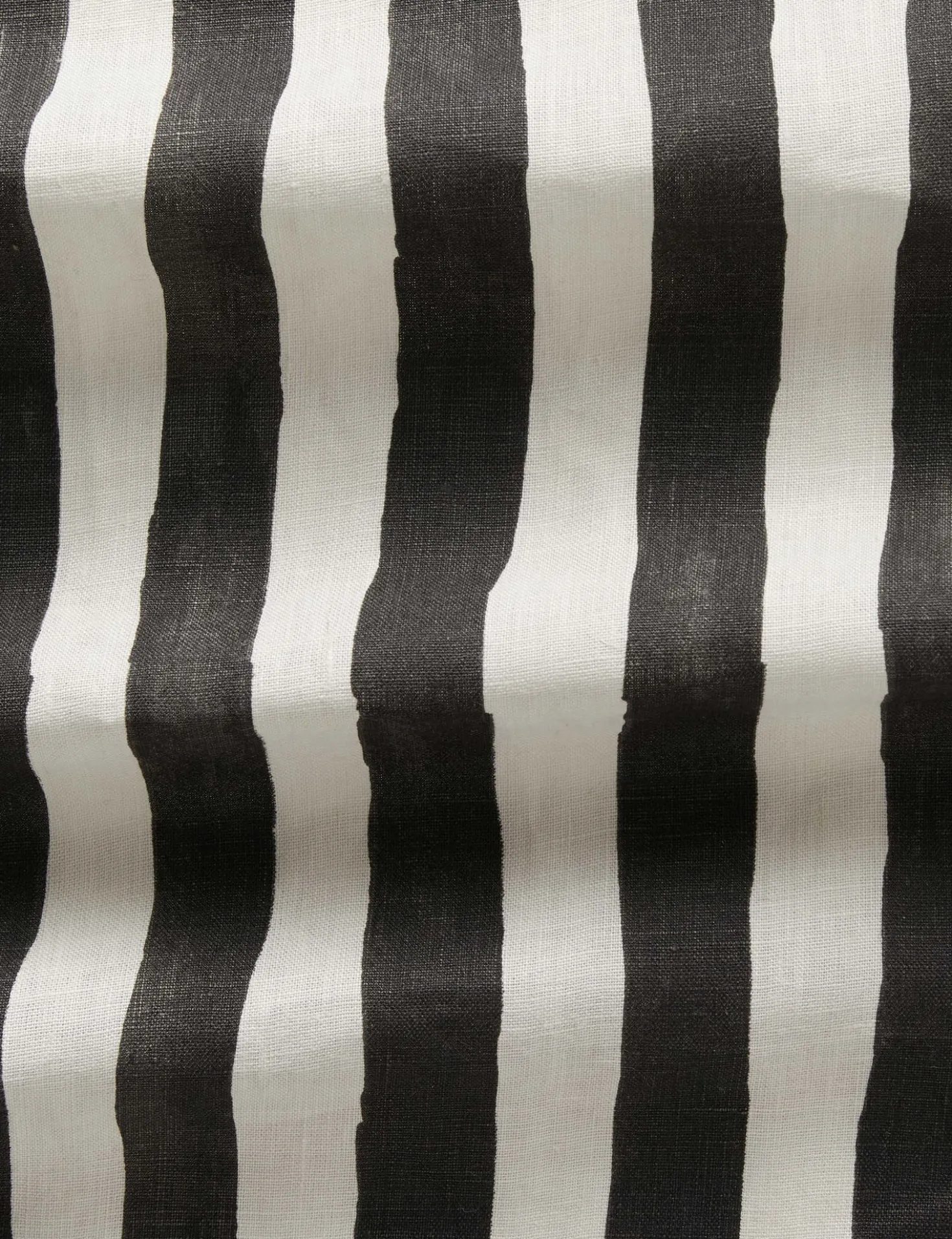 Painterly Stripe Linen Fabric by Sarah Sherman Samuel