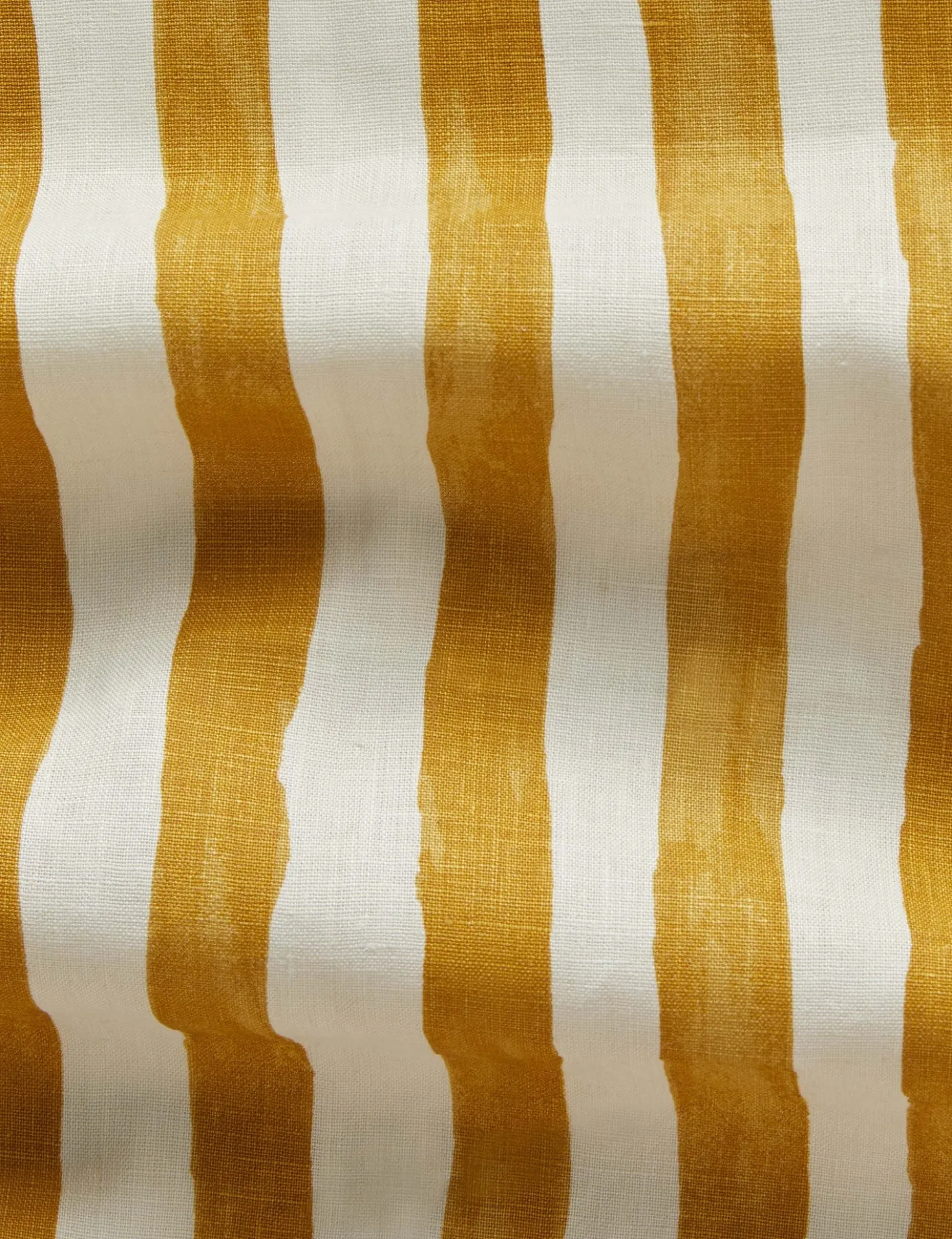 Painterly Stripe Linen Fabric by Sarah Sherman Samuel