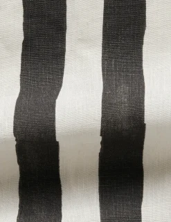 Painterly Stripe Linen Fabric by Sarah Sherman Samuel