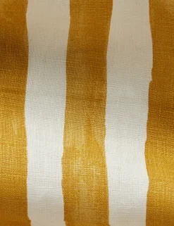 Painterly Stripe Linen Fabric by Sarah Sherman Samuel