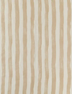 Painterly Stripe Linen Fabric by Sarah Sherman Samuel