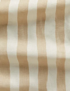 Painterly Stripe Linen Fabric by Sarah Sherman Samuel