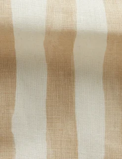 Painterly Stripe Linen Fabric by Sarah Sherman Samuel