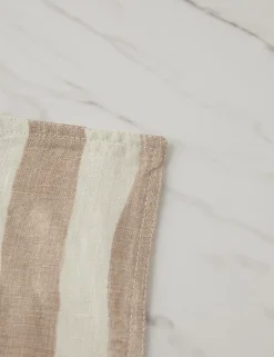 Painterly Stripe Linen Placemats (Set of 4) by Sarah Sherman Samuel