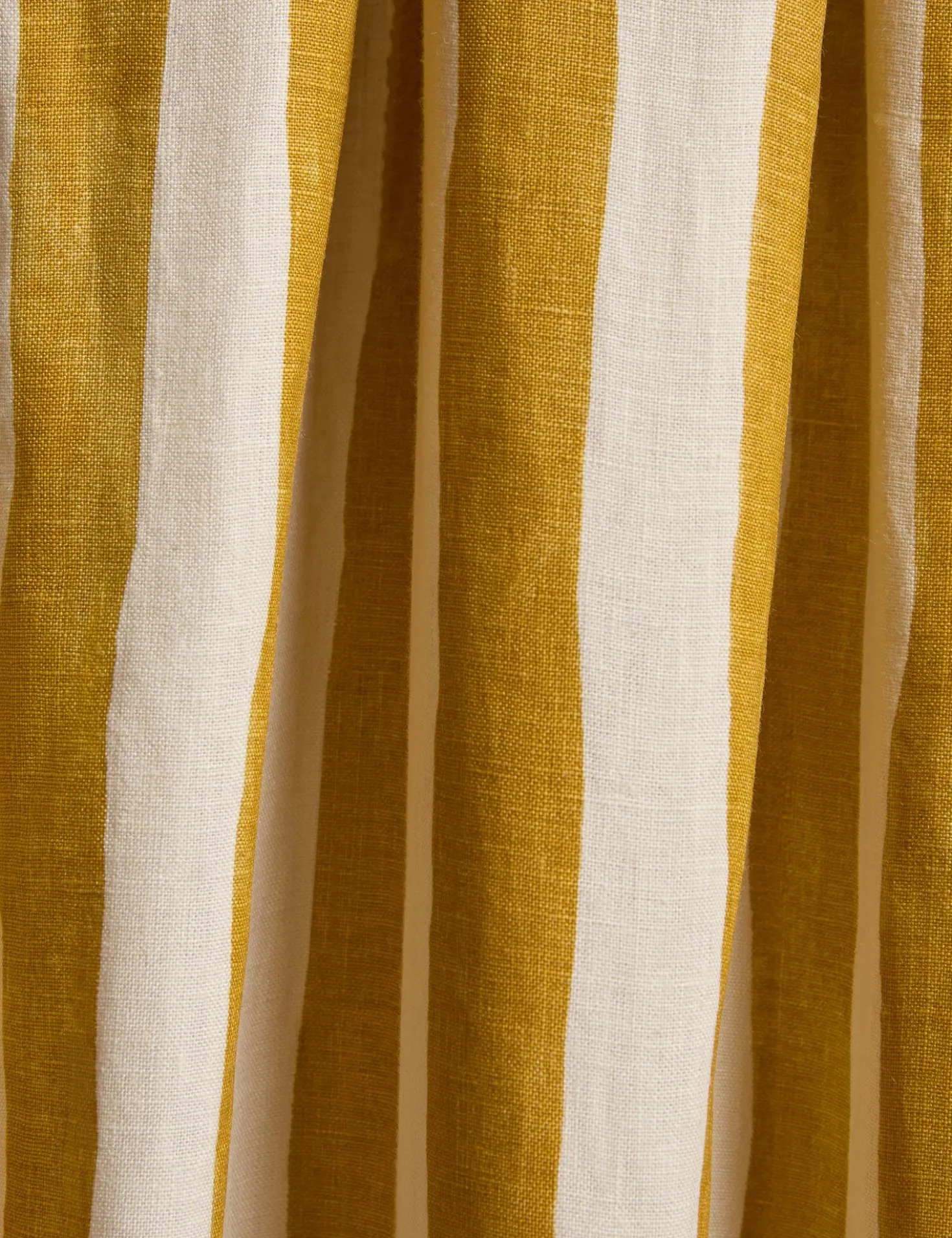 Painterly Stripe Pleated Curtain Panel by Sarah Sherman Samuel