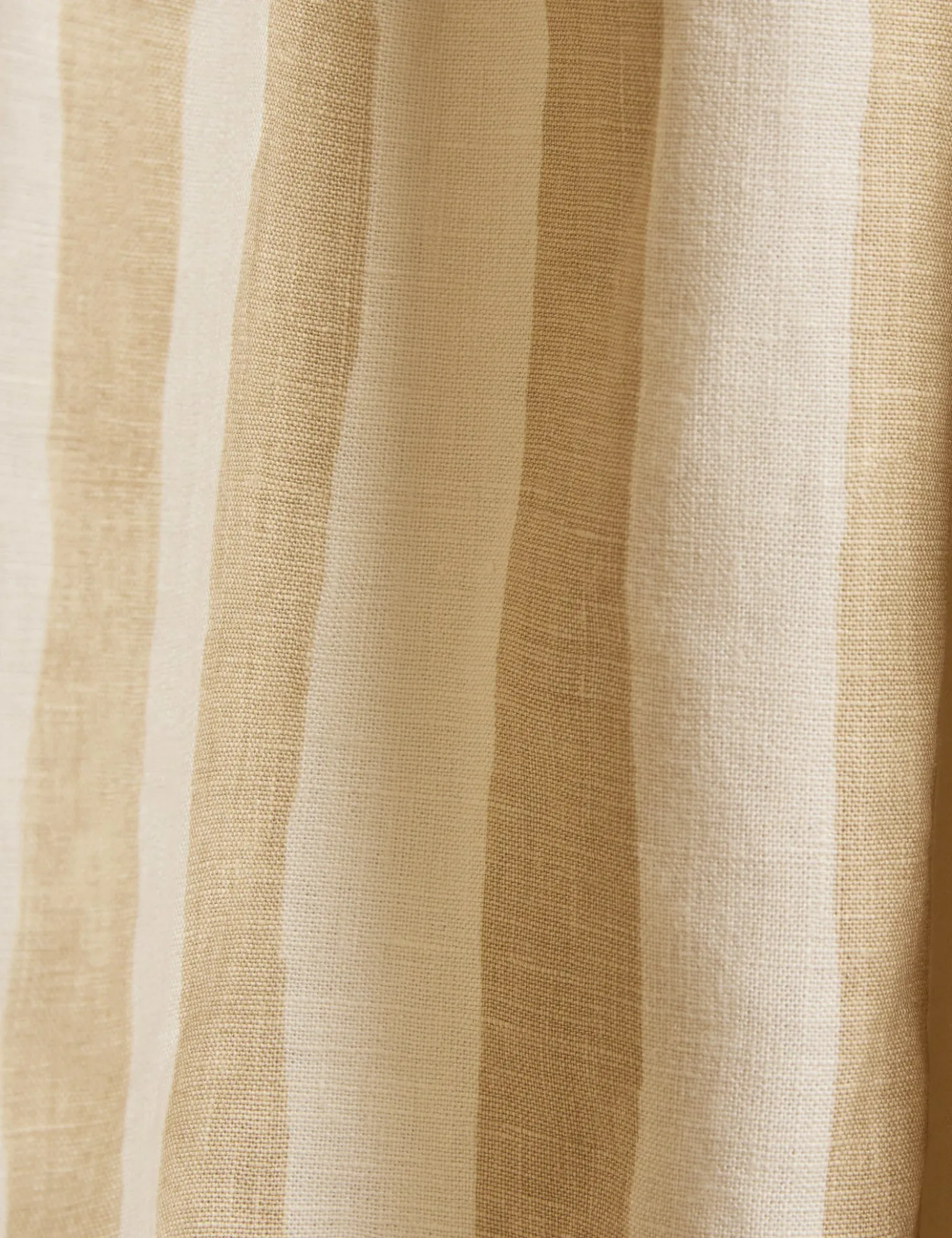 Painterly Stripe Pleated Curtain Panel by Sarah Sherman Samuel