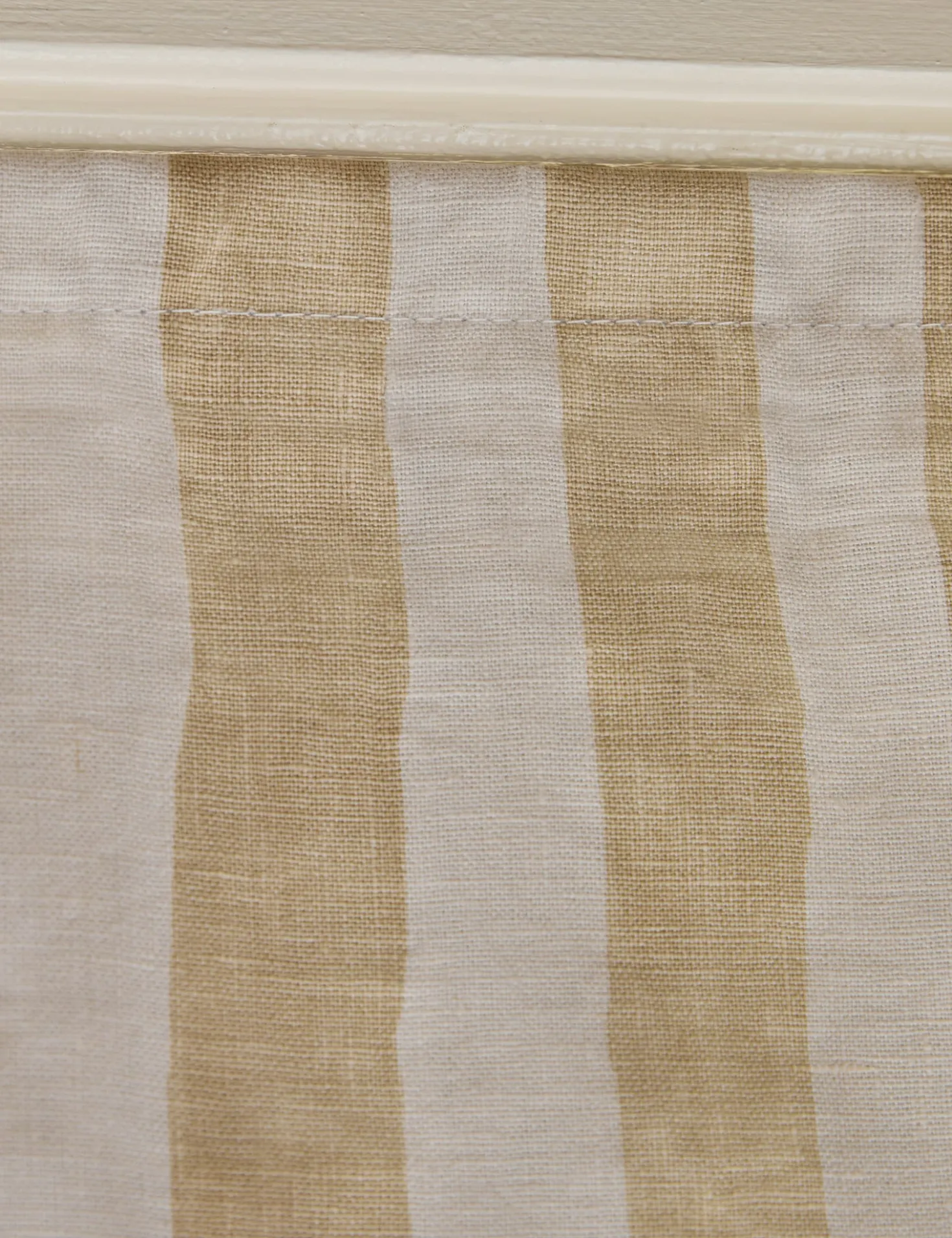 Painterly Stripe Roman Shade by Sarah Sherman Samuel