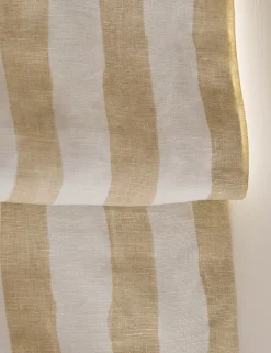 Painterly Stripe Roman Shade by Sarah Sherman Samuel