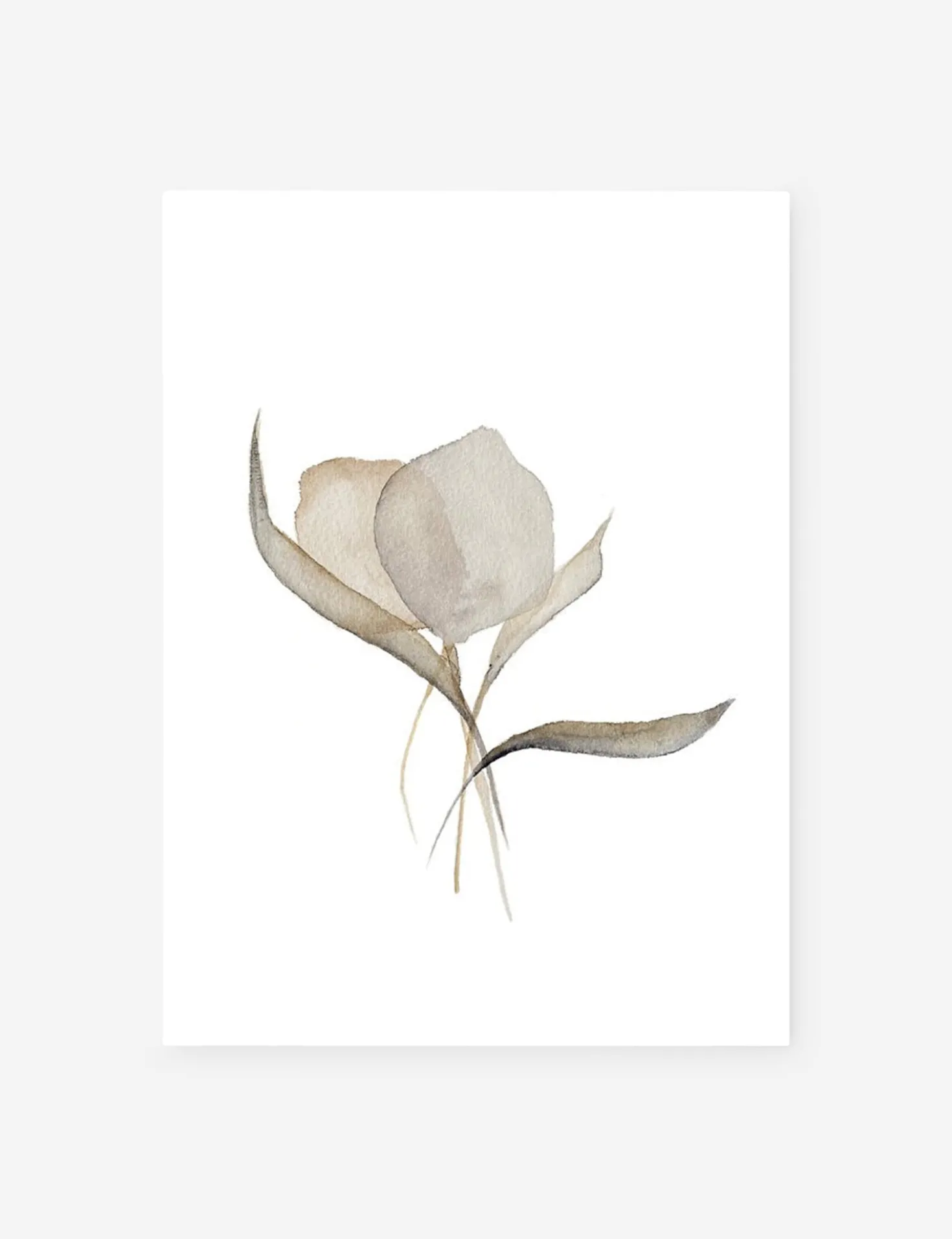 Pale Bouquet Print by Céline Nordenhed