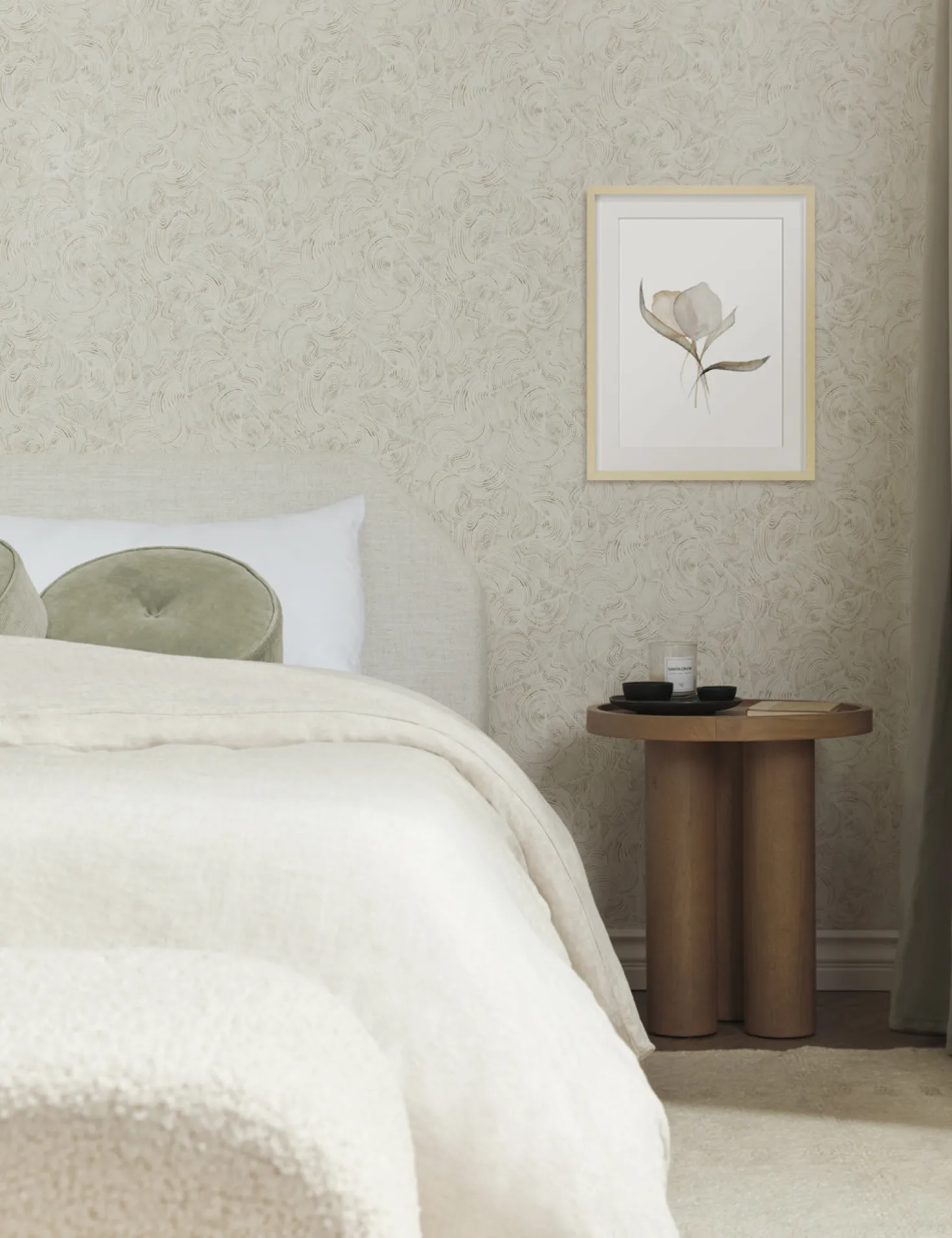 Pale Bouquet Print by Céline Nordenhed