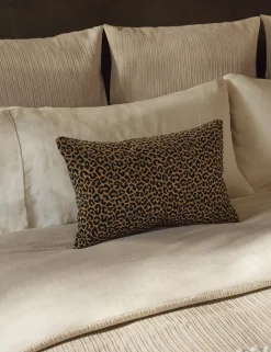 Panthera Velvet Lumbar Pillow by Scalamandre