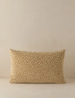 Panthera Velvet Lumbar Pillow by Scalamandre