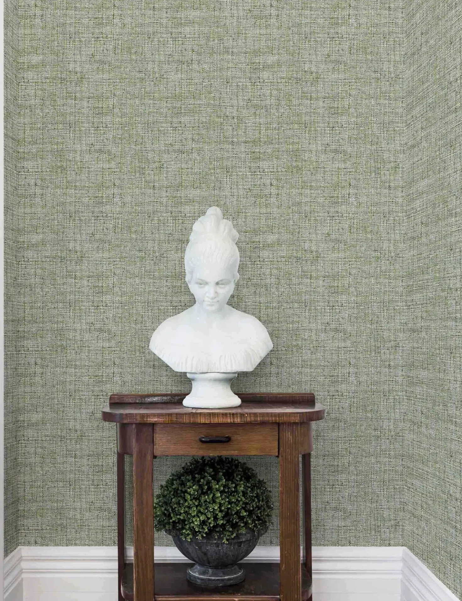 Papyrus Faux Grasscloth Peel + Stick Wallpaper