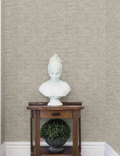 Papyrus Faux Grasscloth Peel + Stick Wallpaper