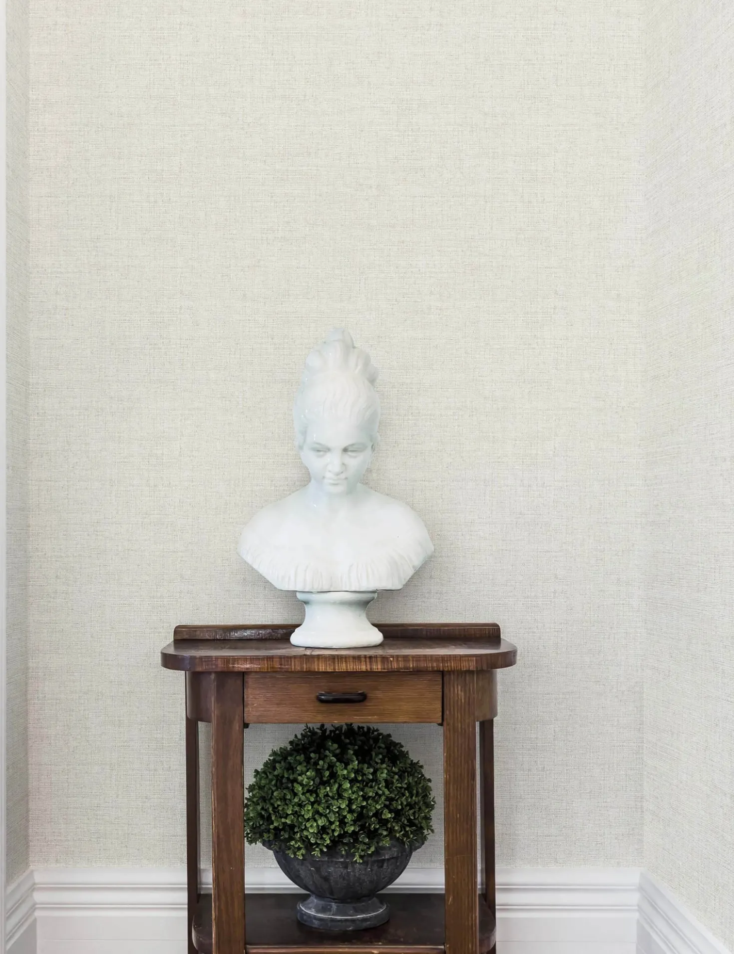 Papyrus Faux Grasscloth Peel + Stick Wallpaper