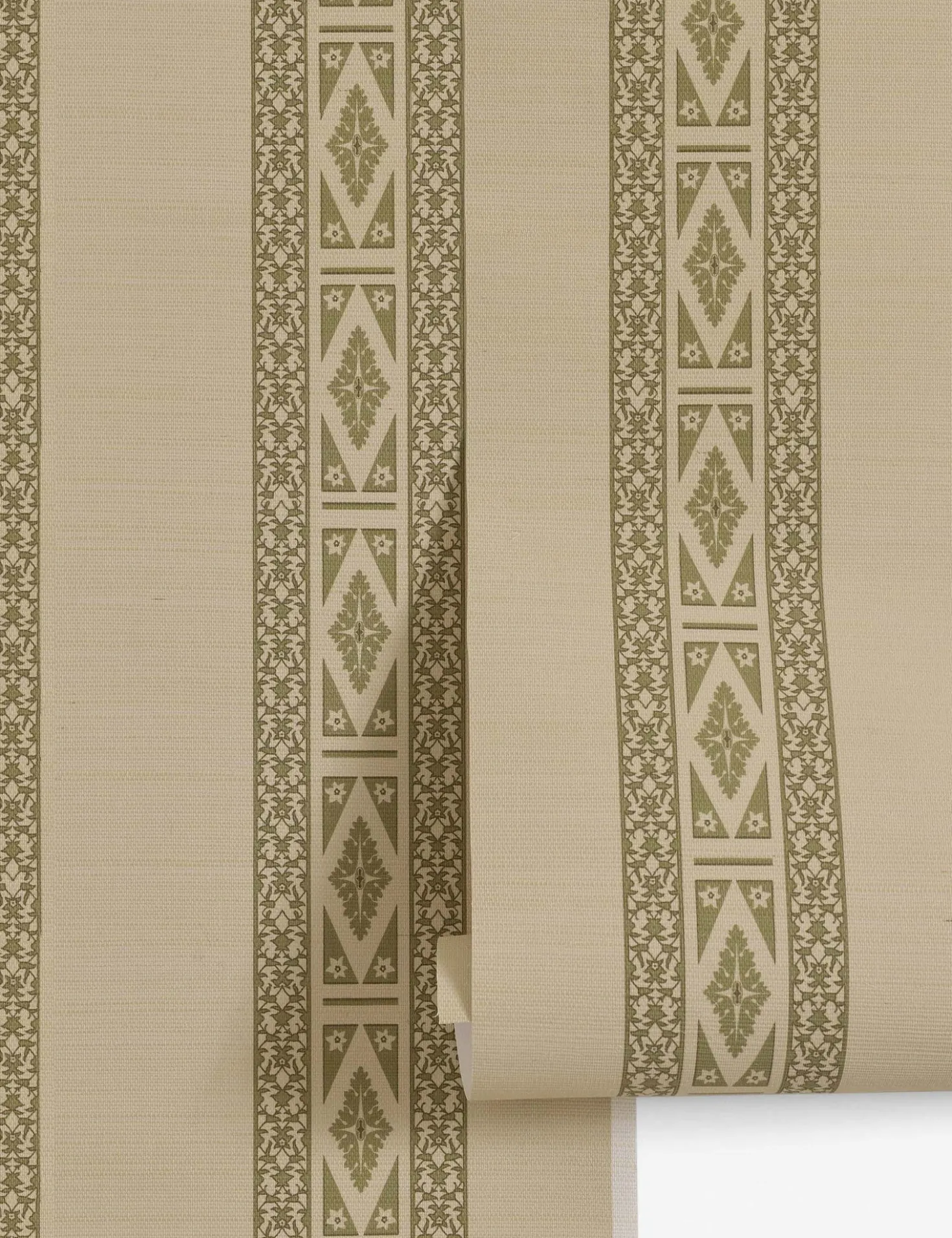 Paradiso Grasscloth Wallpaper by Jake Arnold