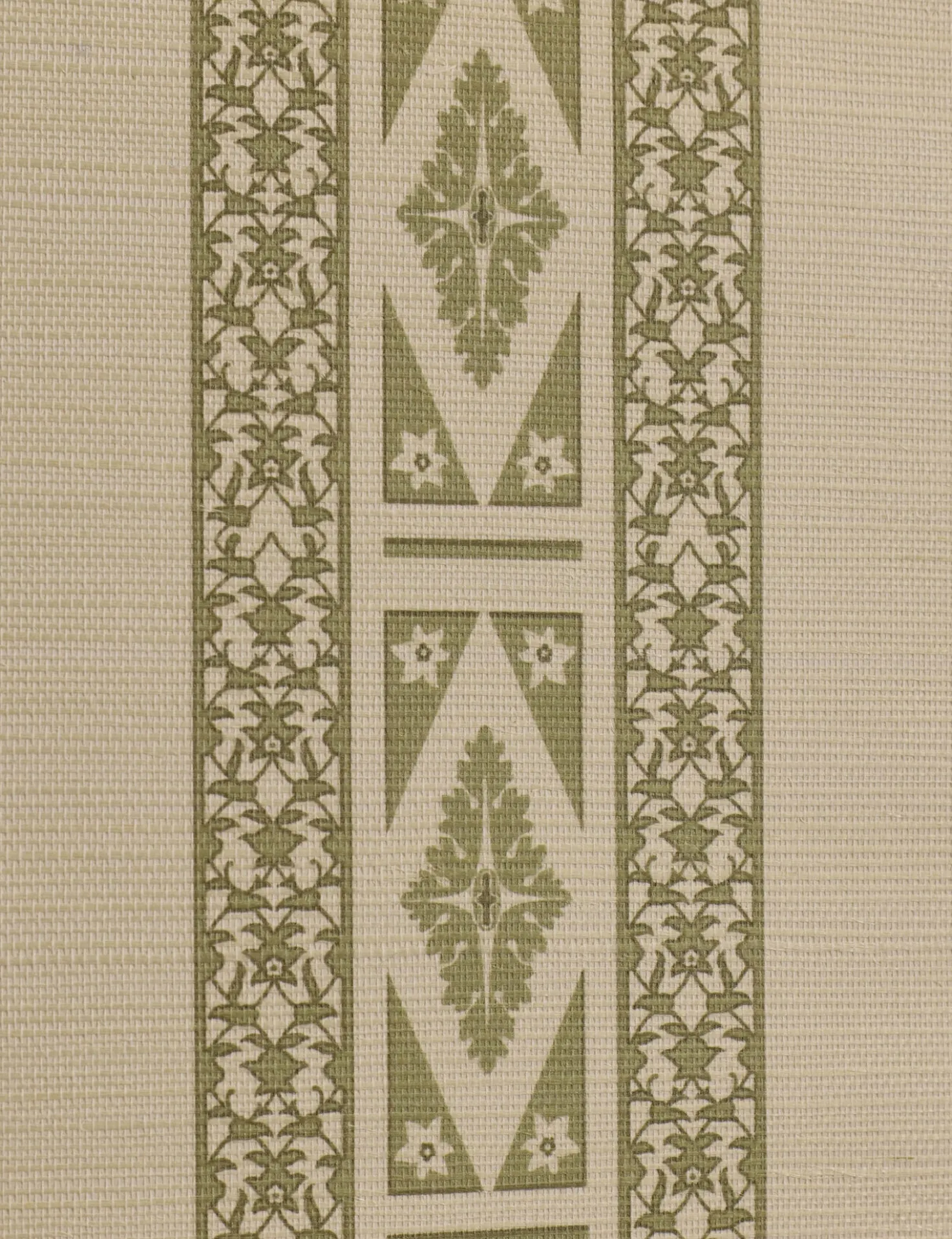 Paradiso Grasscloth Wallpaper by Jake Arnold