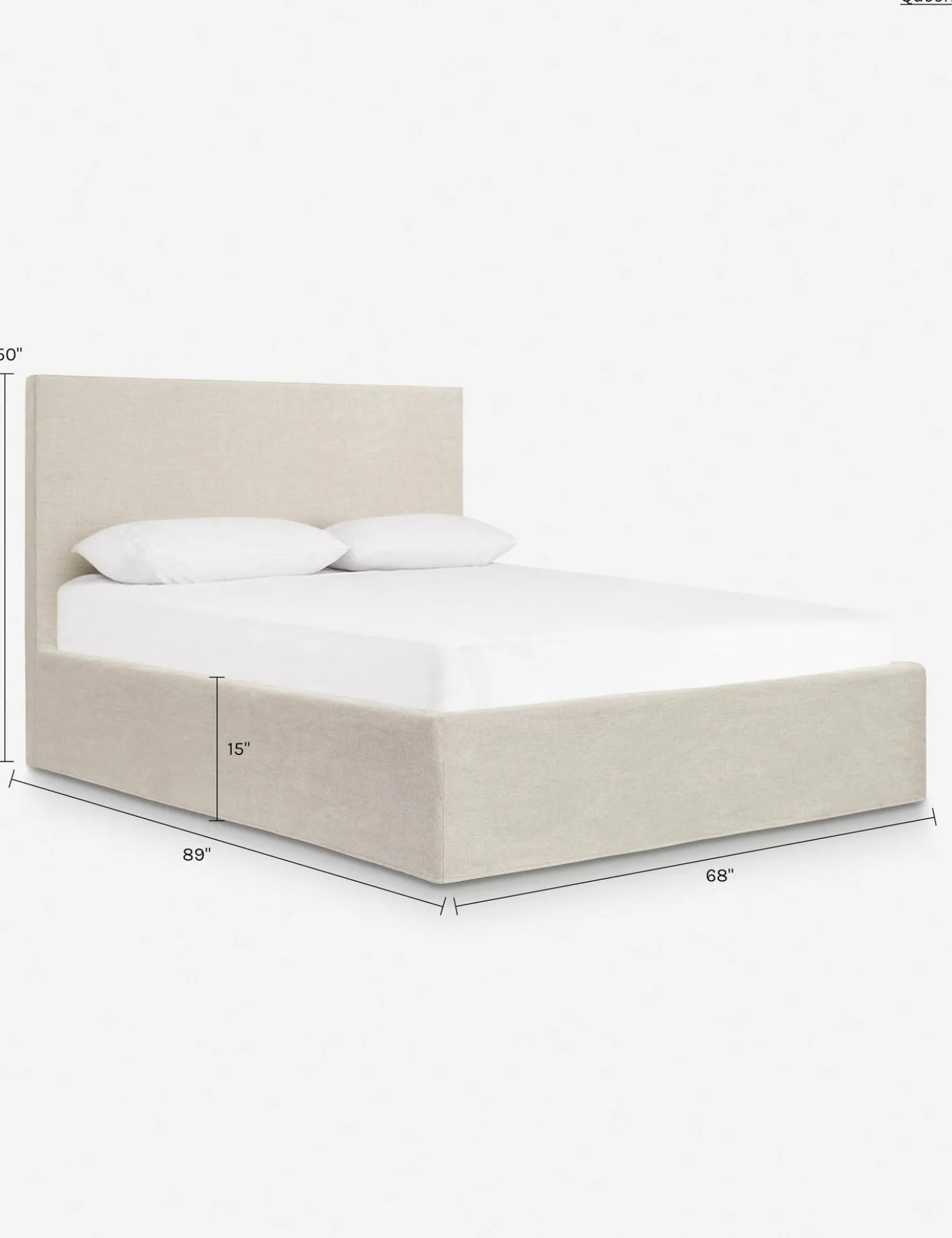 Paxton Slipcover Bed