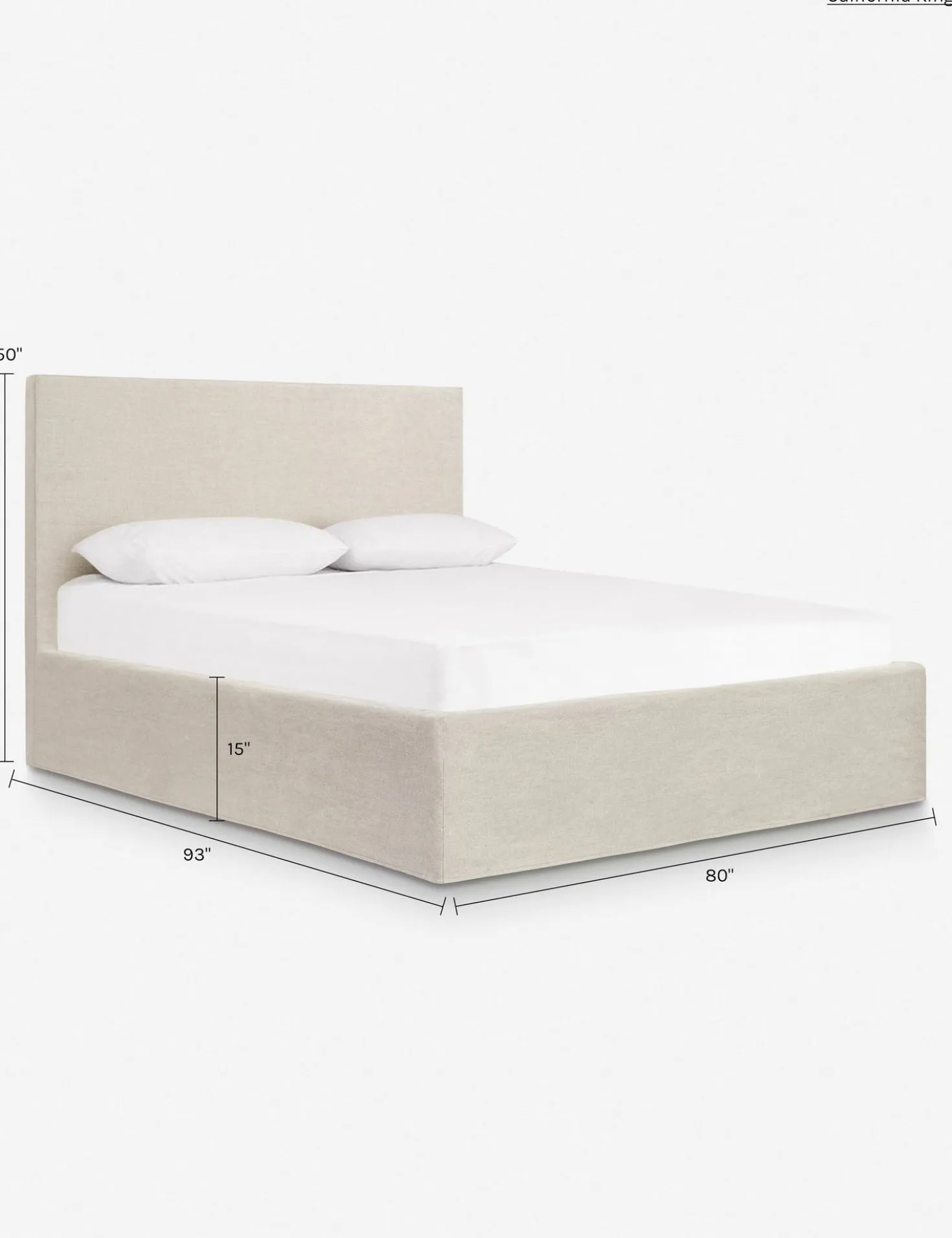 Paxton Slipcover Bed