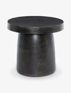 Paz Indoor / Outdoor Round Side Table by Amber Lewis x Four Hands