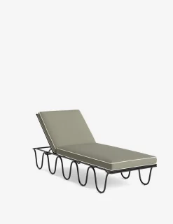 Peggy Outdoor Chaise by Sarah Sherman Samuel