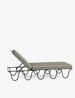 Peggy Outdoor Chaise by Sarah Sherman Samuel