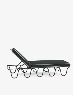 Peggy Outdoor Chaise by Sarah Sherman Samuel