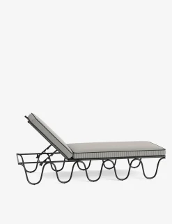 Peggy Outdoor Chaise by Sarah Sherman Samuel