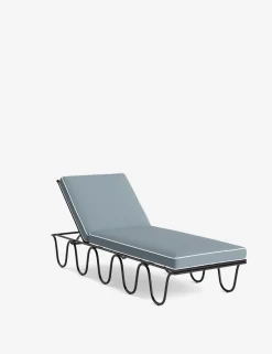 Peggy Outdoor Chaise by Sarah Sherman Samuel